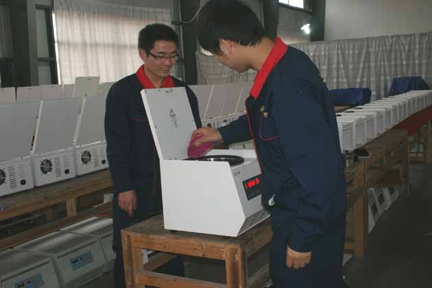 離心機(jī)生產(chǎn)一覽圖